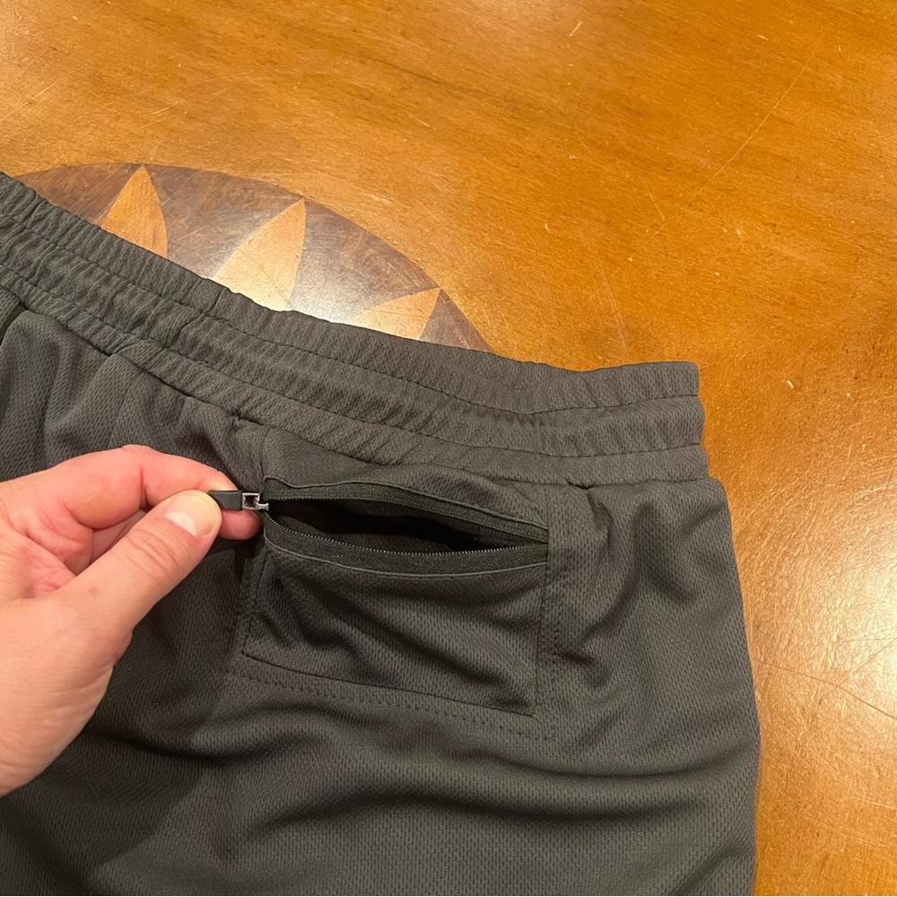 Surenow Men’s 2 in 1 Running Shorts Quick Dry with Liner XXL Dark Gray Workout - Picture 11 of 16